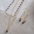 Glamour Garnet Tiger Eye GP Necklace A Beautiful Story